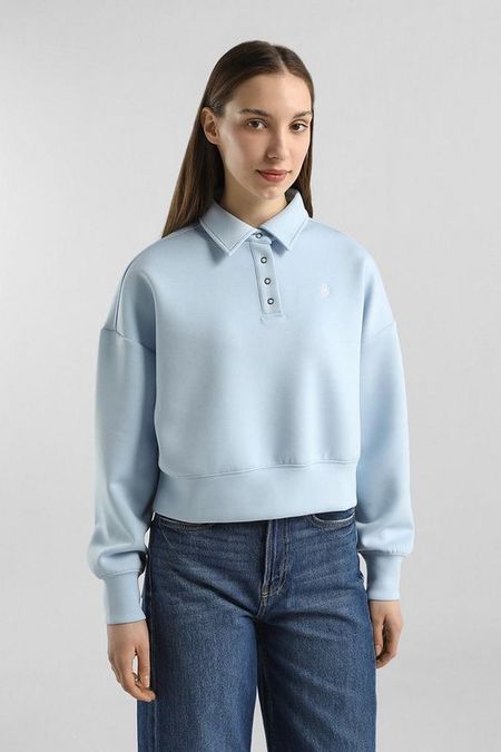 Толстовка с воротником поло Guess Jeans