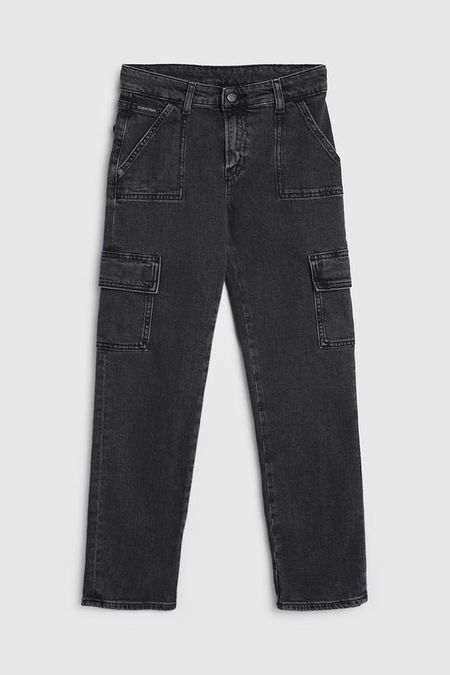Джинсы с карманами Calvin Klein Jeans