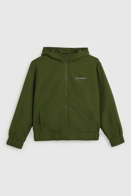 Куртка с капюшоном на молнии Calvin Klein Jeans