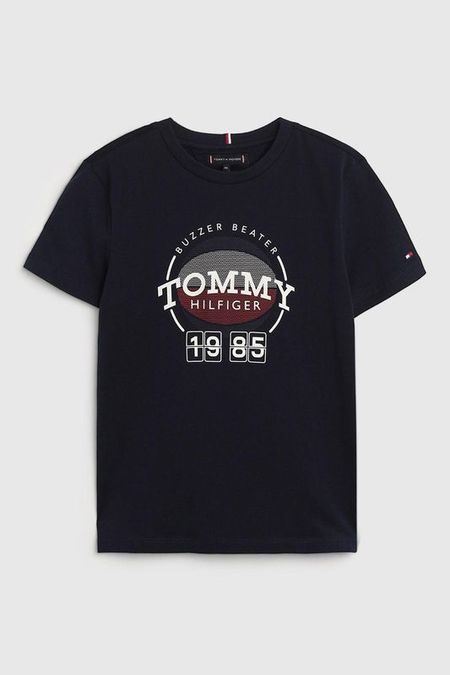 Футболка хлопковая с логотипом Tommy Hilfiger