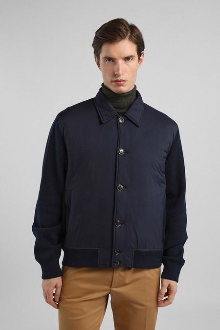 Куртка прямого кроя на кнопках Tommy Hilfiger