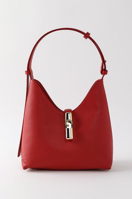 Сумка хобо кожаная Goccia S Furla