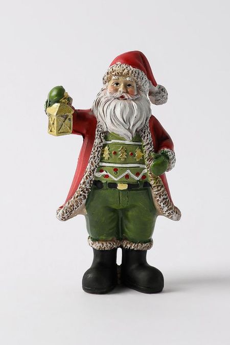 Новогоднее украшение Дед Мороз с лампой ErichKrause Decor