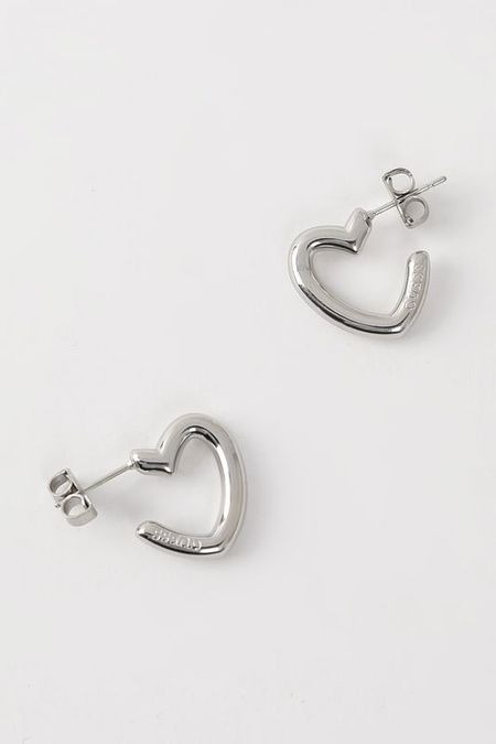 Серьги с кристаллами Guess