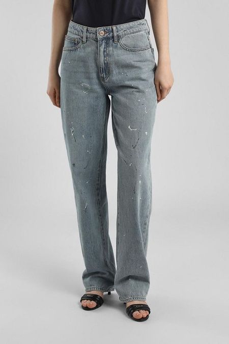 Джинсы свободного кроя Guess