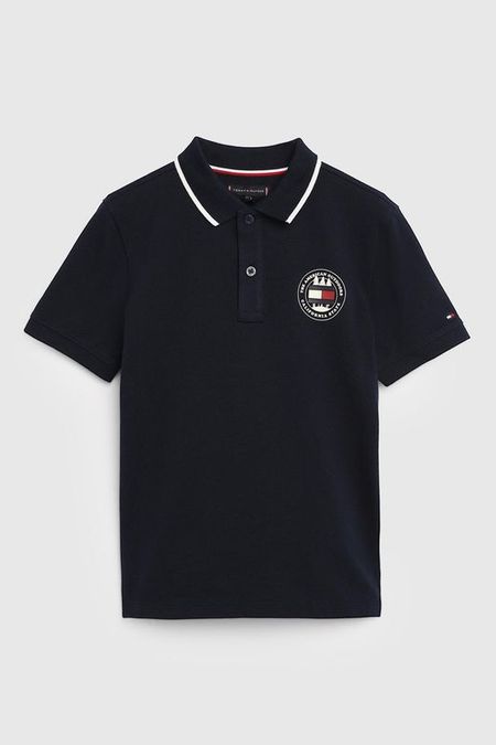 Поло хлопковое Tommy Hilfiger