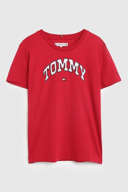 Футболка хлопковая с логотипом Tommy Hilfiger