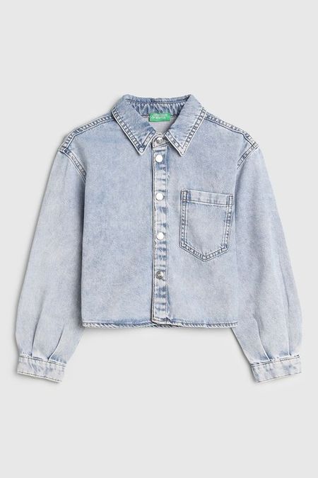 Рубашка джинсовая Benetton