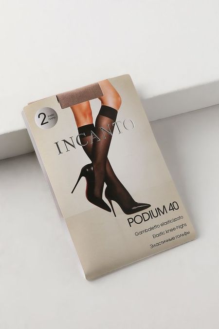 Гольфы с комфортной резинкой Podium 40 den 2 пары Incanto