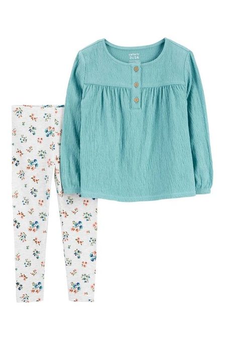 Комплект из блузы и брюк с принтом Carter's