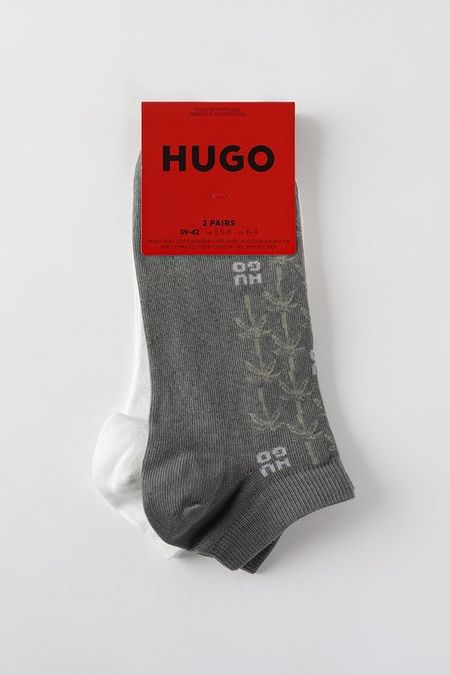 Набор из 2 пар хлопковых коротких носков HUGO