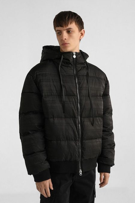 Куртка утепленная с капюшоном Iceberg Jeans