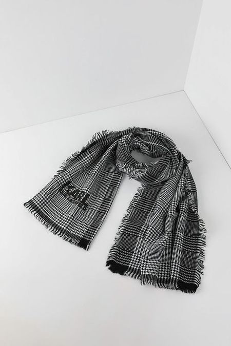 Шарф с логотипом Karl Lagerfeld