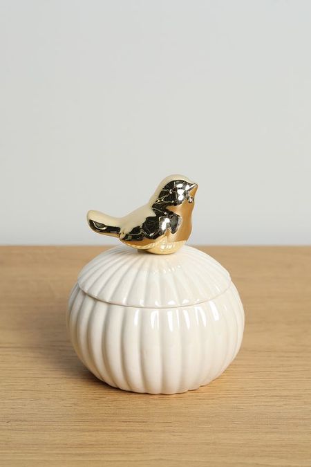 Шкатулка с декором керамическая Bird в ассортименте Home Philosophy
