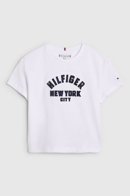 Футболка хлопковая с логотипом Tommy Hilfiger