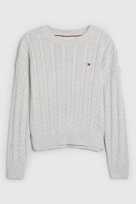 Джемпер хлопковый текстурный Tommy Hilfiger