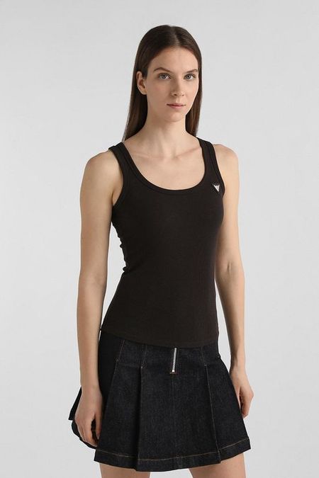 Майка в рубчик Guess