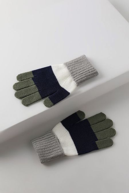 Перчатки с принтом Benetton