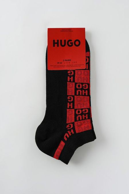 Набор из 2 пар хлопковых носков HUGO