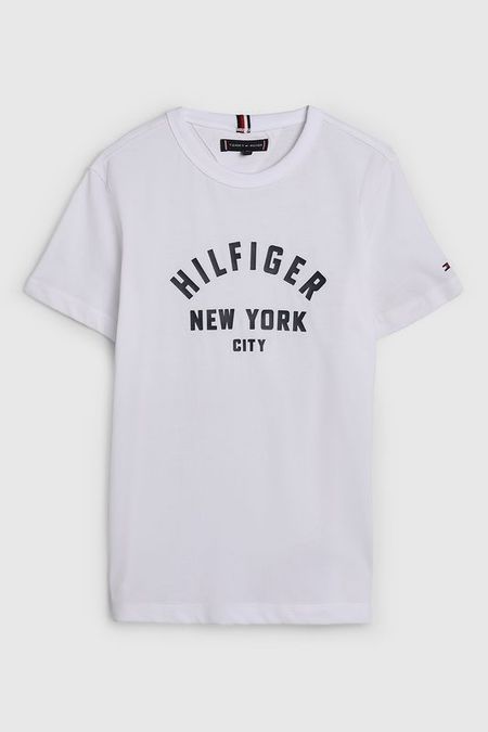 Футболка хлопковая с логотипом Tommy Hilfiger