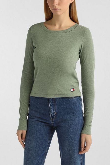 Лонгслив облегающего кроя Tommy Hilfiger