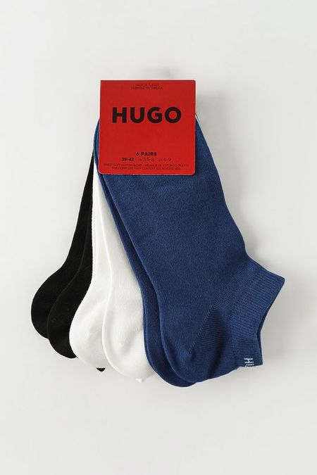 Набор из 6 пар коротких носков HUGO