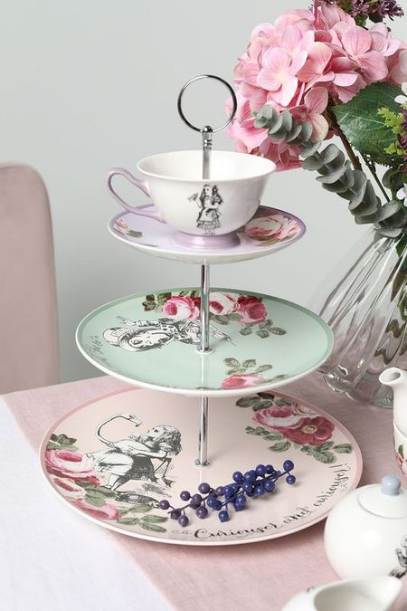 Этажерка трехуровневая Алиса в стране чудес Kitchen Craft