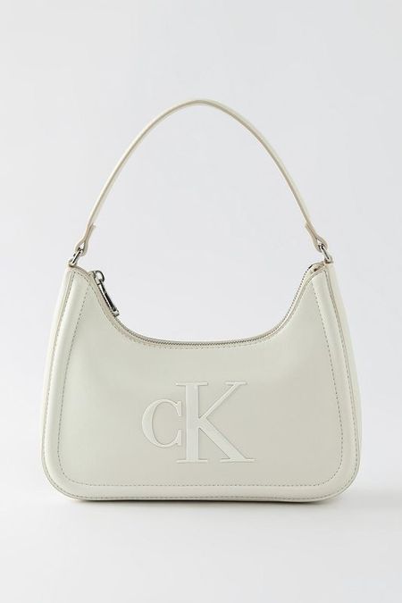 Сумка хобо с логотипом Calvin Klein
