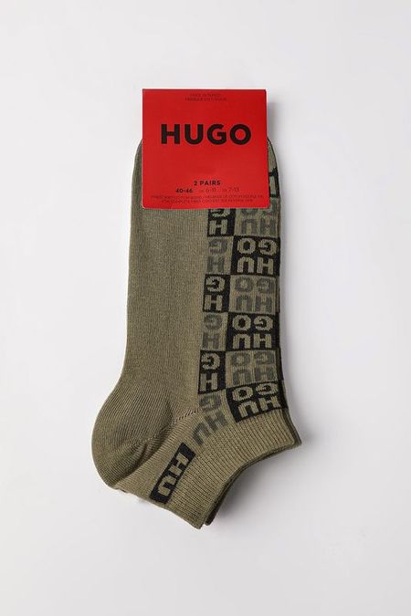 Набор из 2 пар хлопковых коротких носков HUGO