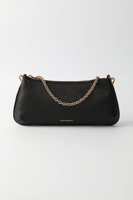 Сумка кросс-боди кожаная C-Me Chain Coccinelle
