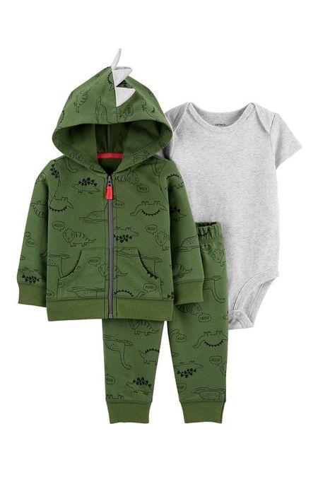 Комплект из боди, брюк и толстовки Carter's