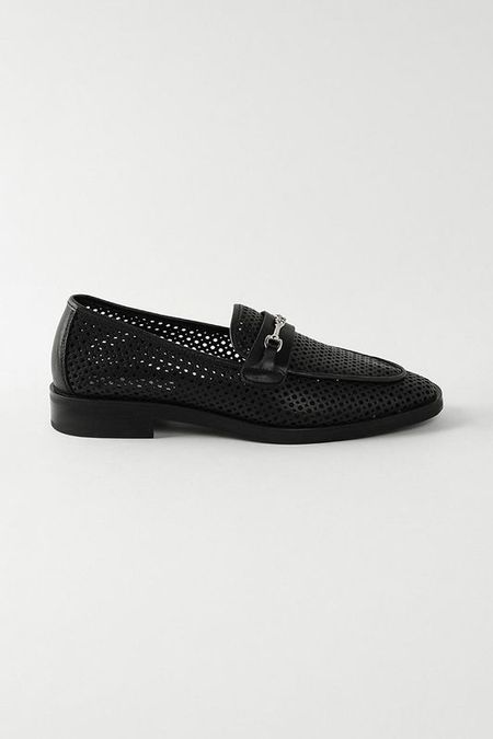 Туфли лоферы кожаные STEVE MADDEN
