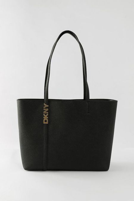Сумка шоппер кожаная Dkny