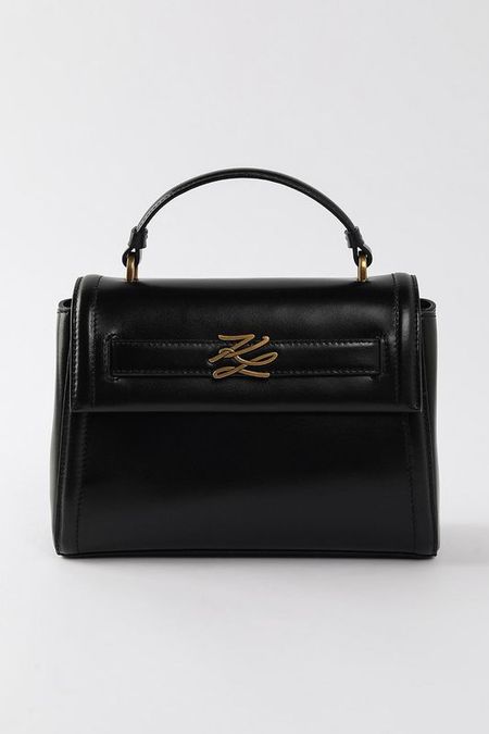 Сумка сэтчел кожаная Autograph Karl Lagerfeld