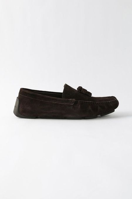 Туфли лоферы замшевые Calvin Klein