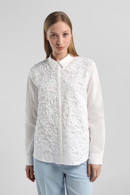 Рубашка хлопковая с декором Gerry Weber