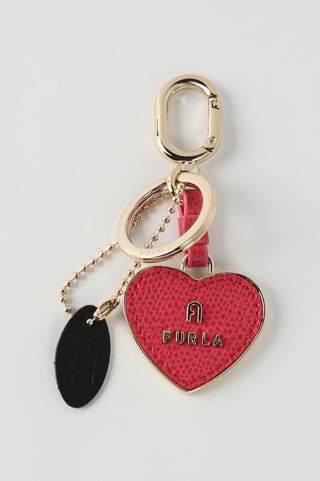 Брелок кожаный Camelia Furla