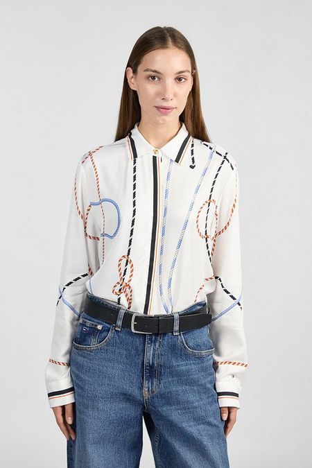 Блуза с принтом Tommy Hilfiger