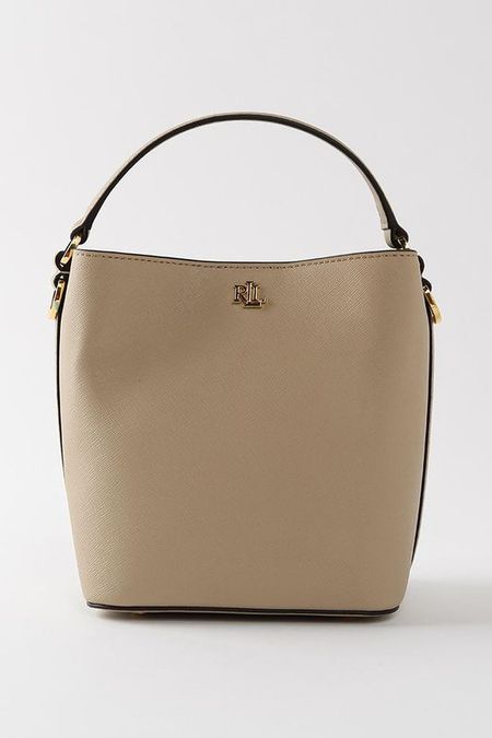 Сумка мешок кожаная Reese Lauren Ralph Lauren
