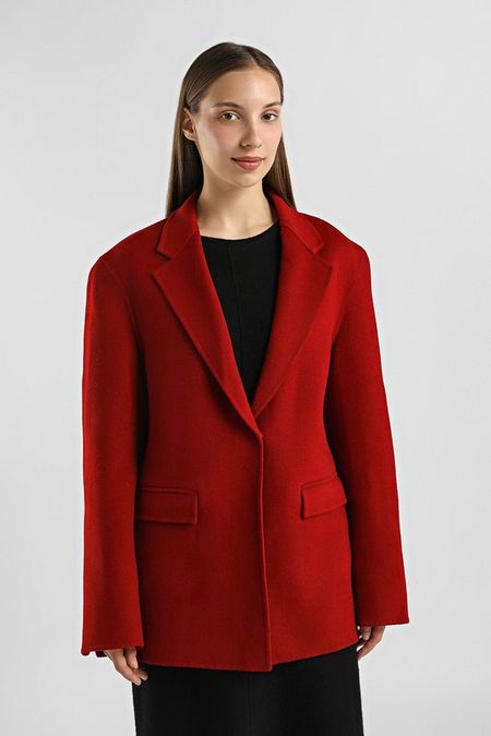 Пальто шерстяное укороченное Fashion Rebels
