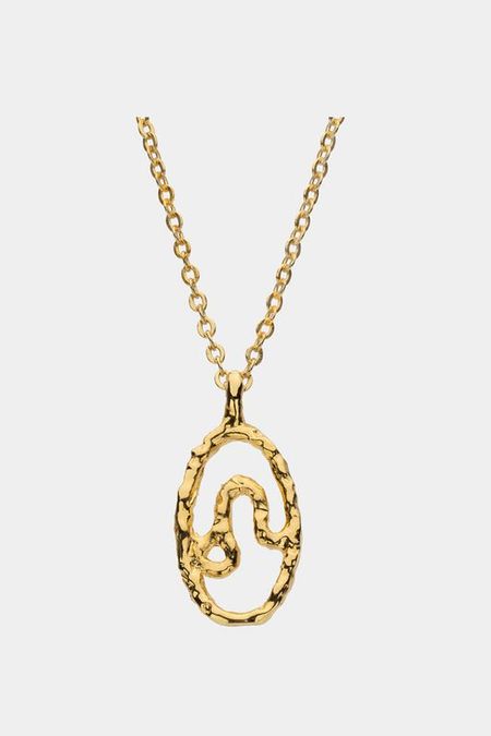 Позолоченная подвеска знак зодиака Лев RINGSTONE