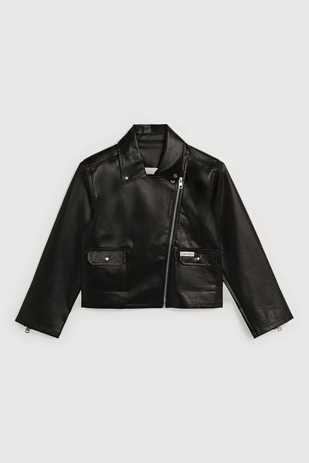 Куртка-косуха из искусственной кожи Calvin Klein Jeans