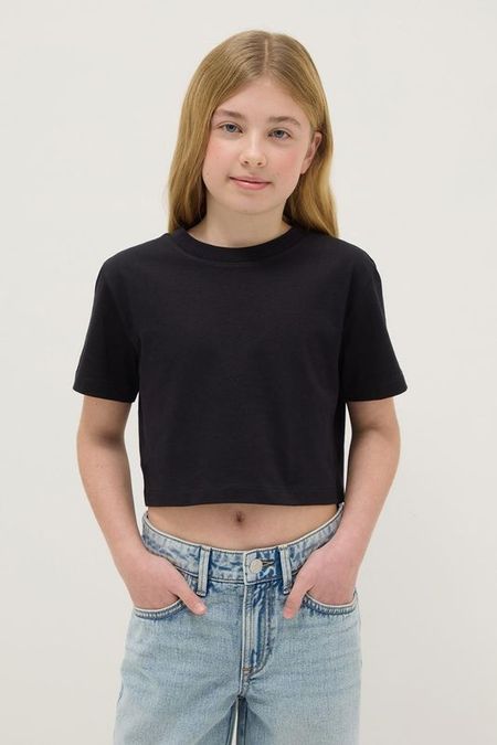 Футболка хлопковая укороченная OVS