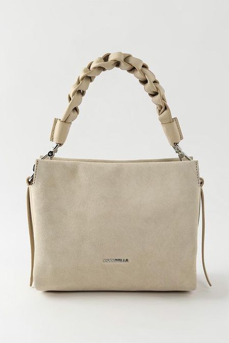 Сумка сэтчел кожаная Boheme Suede Bimaterial Coccinelle