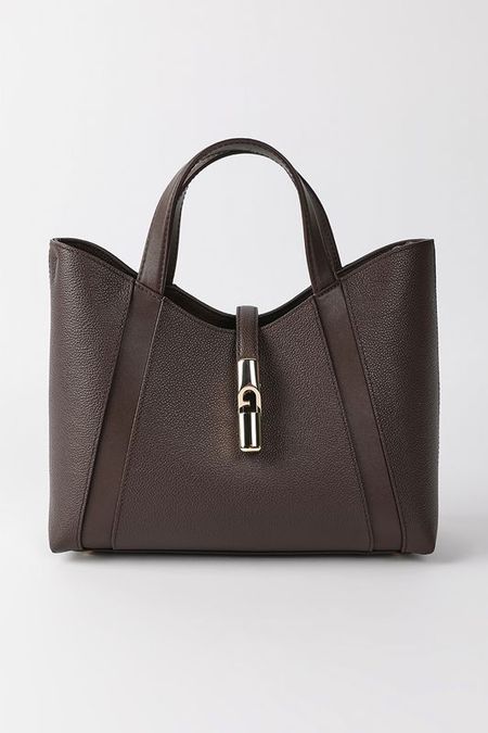 Сумка сэтчел кожаная Goccia S Furla
