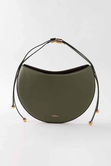 Сумка хобо кожаная Moonstone M Furla