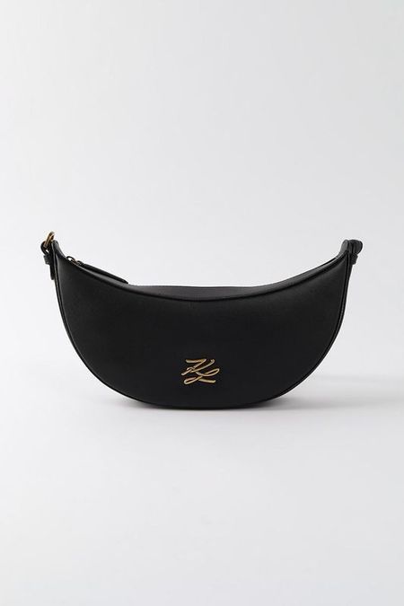 Сумка хобо кожаная Autograph Karl Lagerfeld