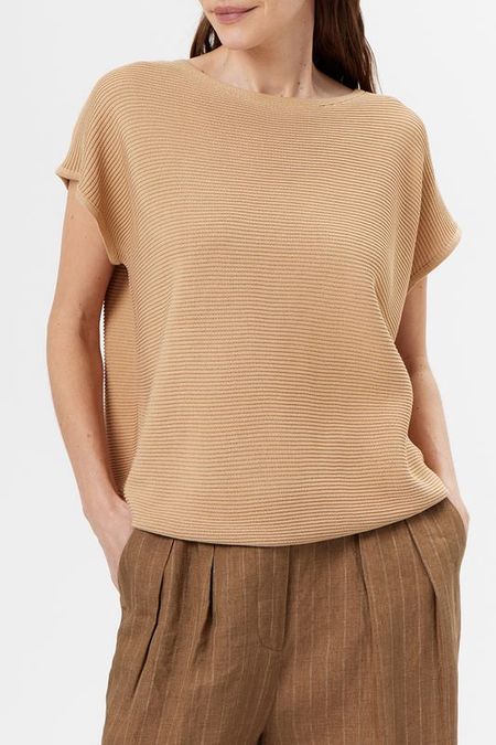 Джемпер с коротким рукавом ELEGANZZA