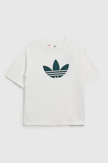 Футболка хлопковая с логотипом Adidas