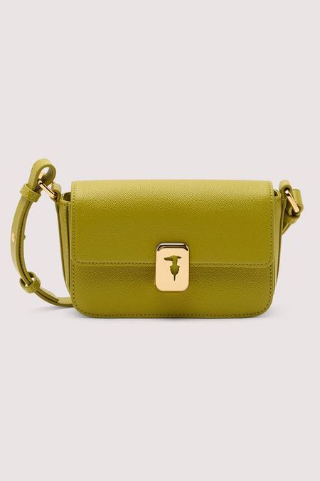Сумка кросс-боди кожаная Trussardi